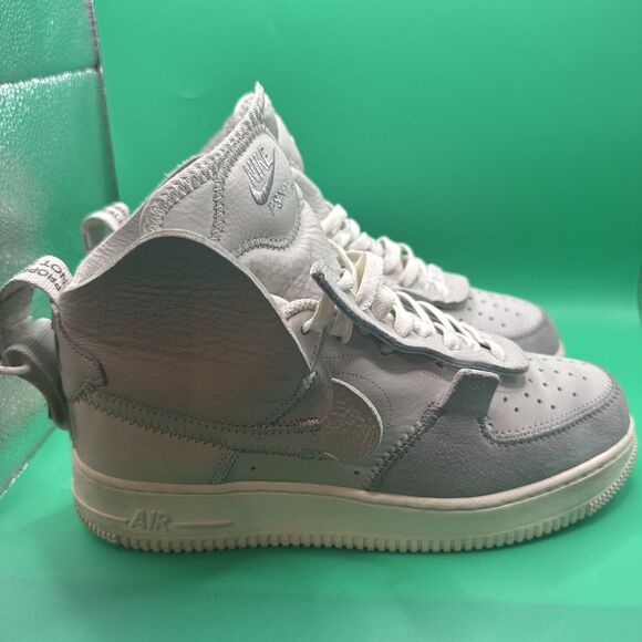Size 8 Mens PSNY x Nike Air Force 1 High Matte Silver A09292-001 (Women 9.5) main image 10